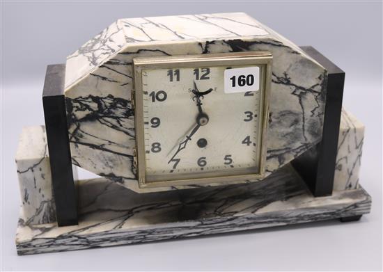 Deco clock set